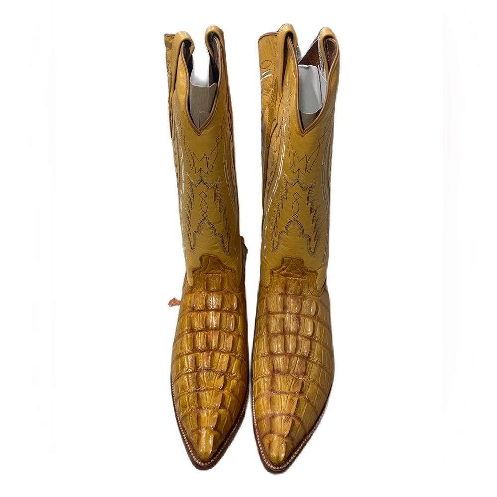 Morales Mens Crocodile Western Boots